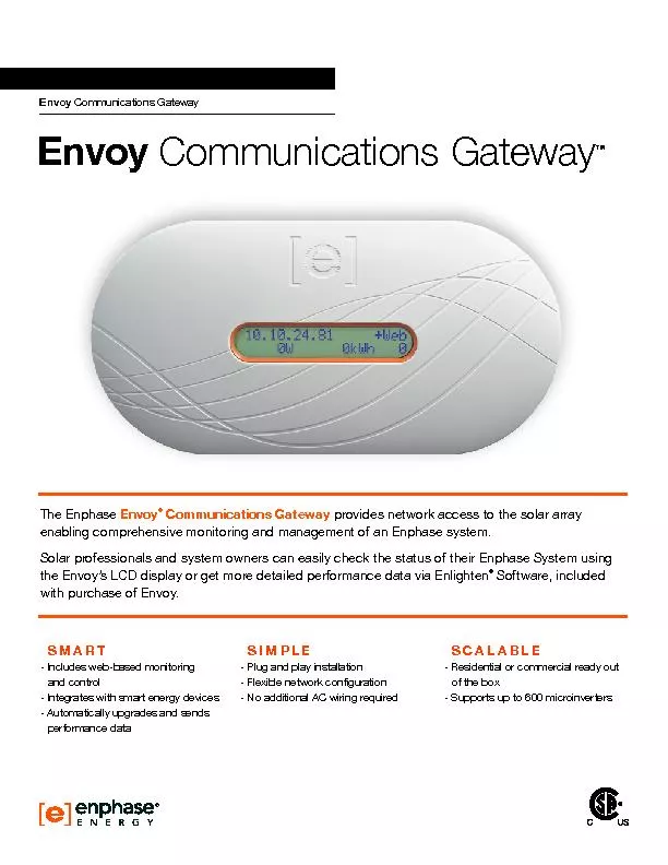 Communications Gateway