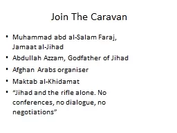 Join The Caravan