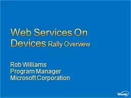 Web Services On Devices