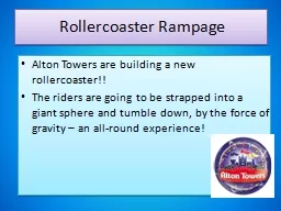 Rollercoaster Rampage