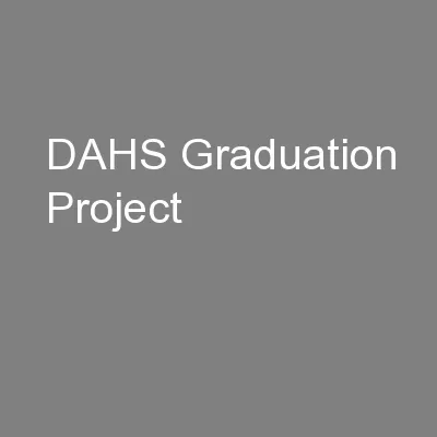DAHS Graduation Project
