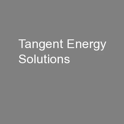 Tangent Energy Solutions
