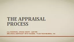 The Appraisal Process