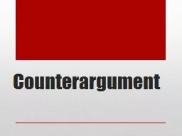 Counterargument