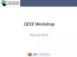 QEEE Workshop