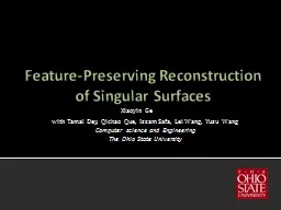 Feature-Preserving Reconstruction of Singular Surfaces