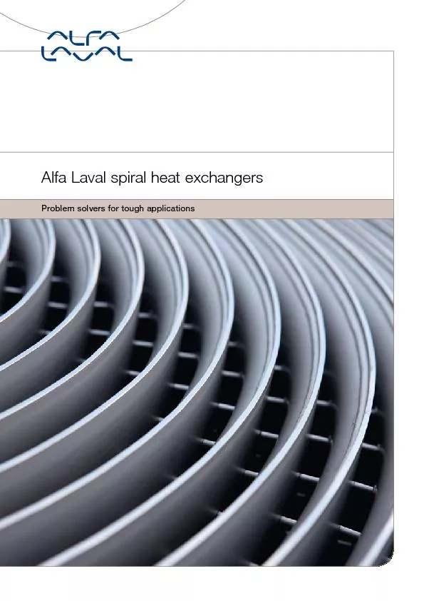 Alfa Laval in briefAlfa Laval is a leading global provider of speciali