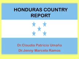 HONDURAS COUNTRY REPORT
