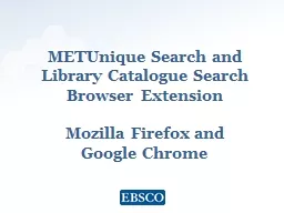 METUnique Search and