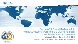 Successful Cloud Partners 2.0: