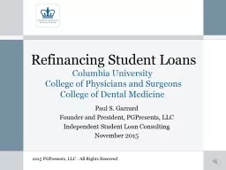 Refinancing Student Loans