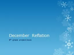 December Reflation
