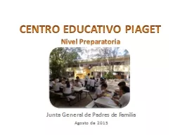 CENTRO EDUCATIVO PIAGET