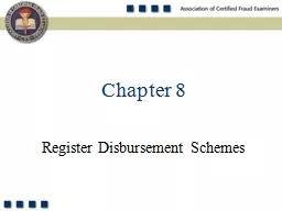 1 Register Disbursement Schemes