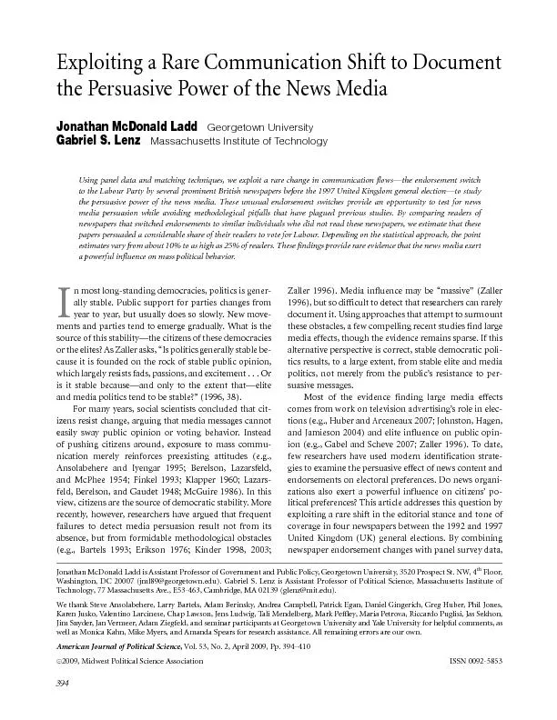 ExploitingaRareCommunicationShifttoDocumentthePersuasivePoweroftheNews