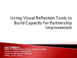 Using Visual Reflection Tools to Build Capacity for Partner