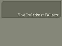 The Relativist
