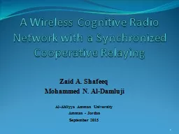 A Wireless Cognitive Radio Network with a Synchronized Coop