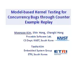 Model-based Kernel Testing for Concurrency Bugs through Cou