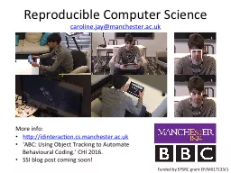 Reproducible Computer
