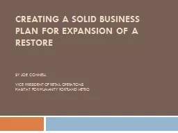 Creating a Solid Business Plan for Expansion of