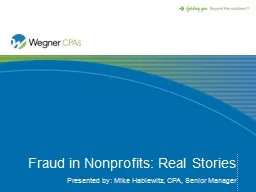 Fraud in Nonprofits: Real Stories