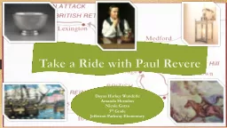 Take a Ride with Paul Revere
