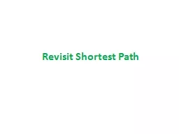 Revisit Shortest Path
