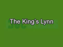 The King’s Lynn