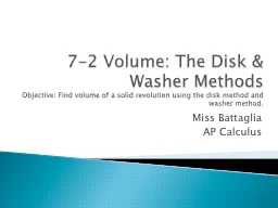 7-2 Volume: The Disk