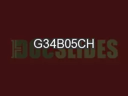 G34B05CH