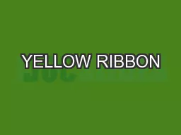 YELLOW RIBBON