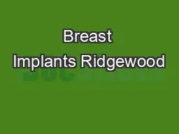 Breast Implants Ridgewood