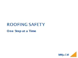 Roofing safety