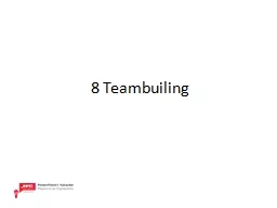 8  Teambuiling