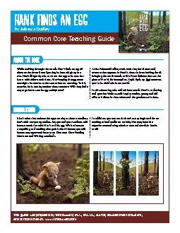 K Nd N gby Rebecca Dudley Common Core Teaching Guide