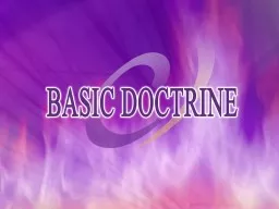 The Doctrine of Satan