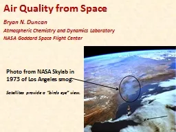 Air Quality from Space