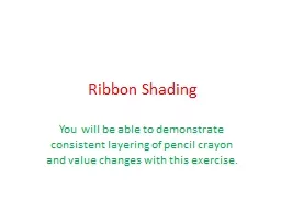 Ribbon Shading