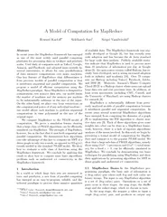 A Model of Computation for MapReduce Howard Karlo Sidd