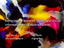 Bringing Semantics Into Focus Using Visual Abstraction