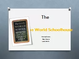 One World Schoolhouse