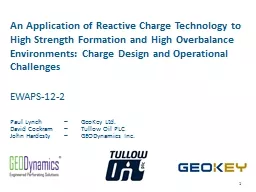 An Application of Reactive Charge Technology to High Streng
