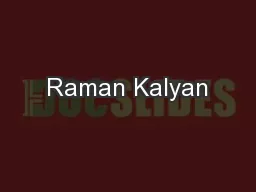 Raman Kalyan