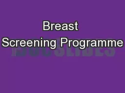 Breast Screening Programme