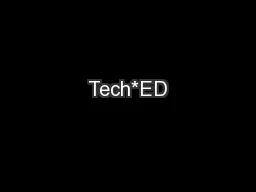 Tech*ED