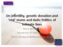 On  infertility, genetic donation and ‘real’ mums and d