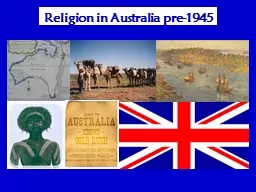 Religion in Australia pre-1945