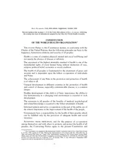 CONSTITUTION OF WHO  Basic Documents  Fortyfifth editi
