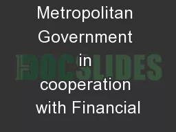 Seoul Metropolitan Government in cooperation with Financial
